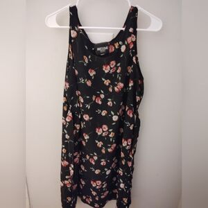 Awesome Wear Women's Floral Mini Dress - Black